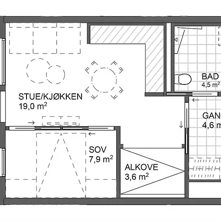 Ski-in Ski-out - In Fjellandsbyen - View To The Slopes * Hemsedal