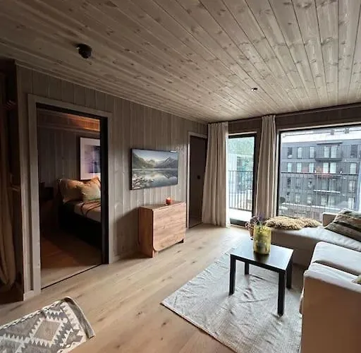 Lägenhet Ski-in Ski-out - In Fjellandsbyen - View To The Slopes *