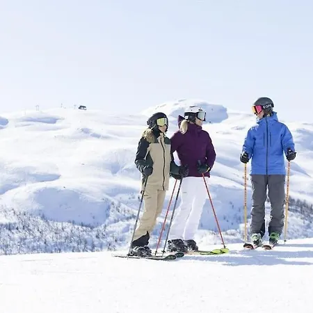 דירה Ski-in Ski-out - In Fjellandsbyen - View To The Slopes המסדאל