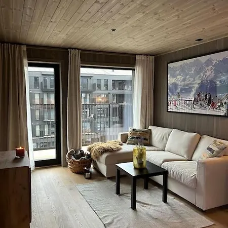 Ski-in Ski-out - In Fjellandsbyen - View To The Slopes 아파트 *