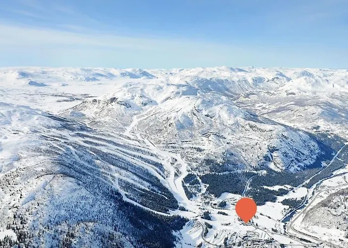 Ski-in Ski-out - In Fjellandsbyen - View To The Slopes דירה
