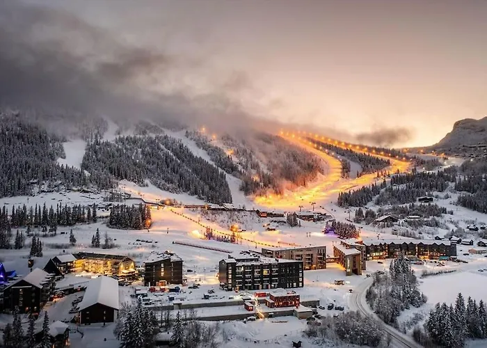 Ski-in Ski-out - In Fjellandsbyen - View To The Slopes דירה